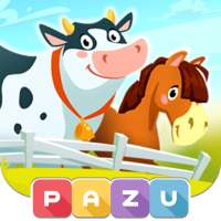 Pazu farm games for kids