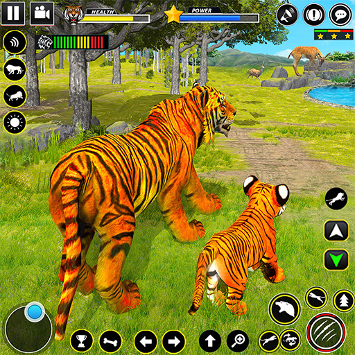 Tiger Simulator Lion games 3D icon