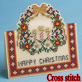 Cross stitch icon