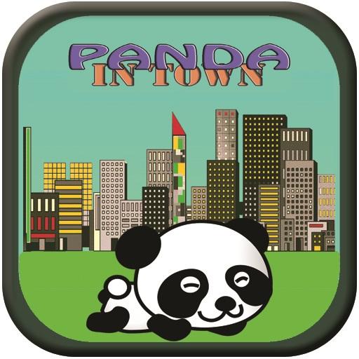 Panda in Town أيقونة
