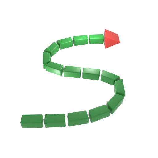 Snake 3D -🐍True 3D Space icon