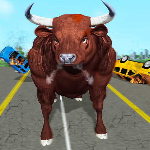 Angry Wild Bull Racing Game icon