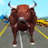 Angry Wild Bull Racing Game