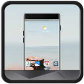 Theme for corner stone beach meizu16 plus icon