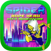Spider Rope hero city adventure icon