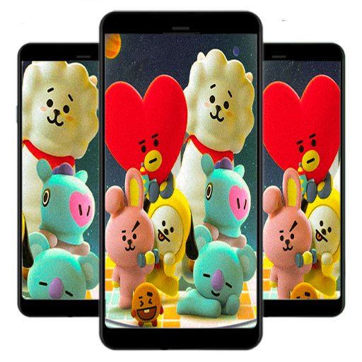 Cute BT21 HD Wallpaper icon