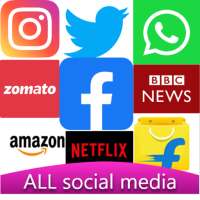All social media and social networks in one app