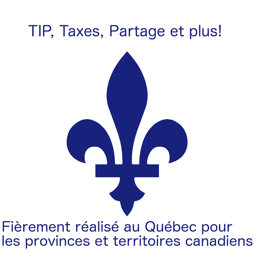 Tip, Taxes et Partage icon