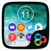 Oreo8 &amp; Ios11 Go Launcher Theme icon