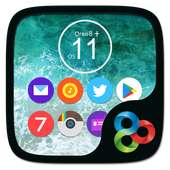 Oreo8 & Ios11 Go Launcher Theme on 9Apps