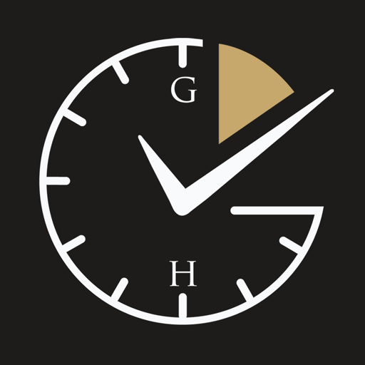 الساعة الذهبية أيقونة
