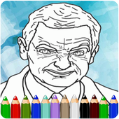 How To Color Mr Bean Game icon