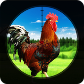 Chicken Shoot Roaster Sniper Hunting Challenge 3D icon