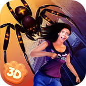 Giant Spider City Attack Simulator 3D icon