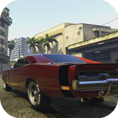 Drive Dodge Charger RT Car Simulator icon