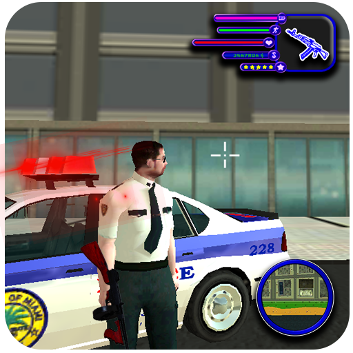 us police crime rope hero gangster city icon