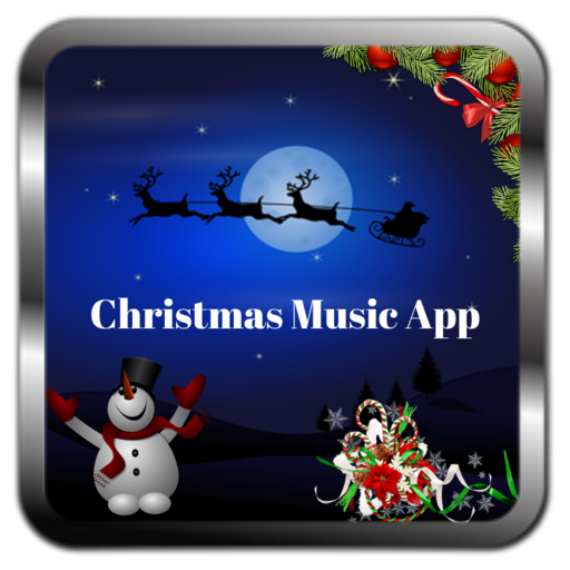 Рождественское музыкальное радио приложение иконка