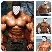 bodybuilding photo maker editor face changer icon