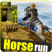 Temple Jockey Run - Horseman Adventure icon