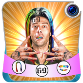 6ix9ine haircut photo editor icon