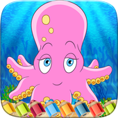 Charm Ocean Colorbook Drawing icon