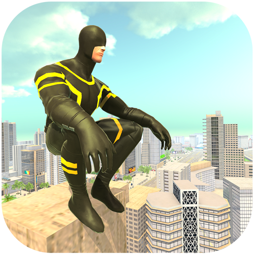 ikon Rope Frog Gangster Crime-Ninja Hero Fighting Games