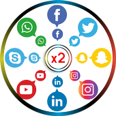 Dual Space - Multiple Accounts &amp; App Cloner icon