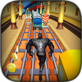 Black Spider Subway Surfer icon