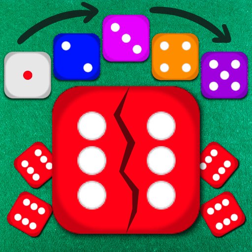 Dice Merge n Blast: Rotating Puzzle icon