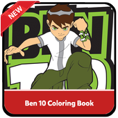coloring ban 10 - force alien icon