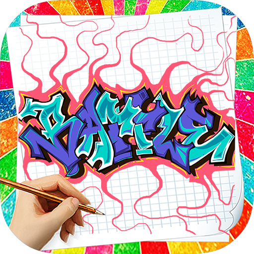 Как рисовать граффити иконка