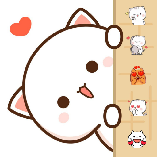 Cat stickers for whatsapp icon
