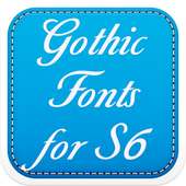 Gothic Fonts for S4 on 9Apps