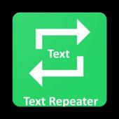 Text repeater icon
