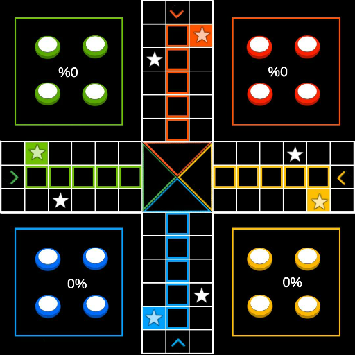 Ludo Black : Ludo glow icon