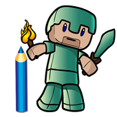 Draw Chibi Style Minekraft icon