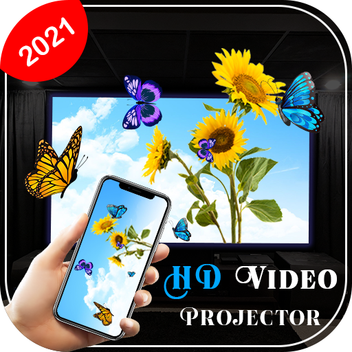 Real HD Video Projector Simulator Player/Downloder icon