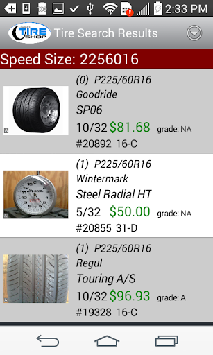 Used Tire Shop Inventory screenshot 6