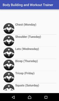 BodyBuilding & Workout Trainer screenshot 1