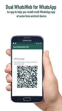 Dual WhatsWeb for WhatsApp screenshot 1