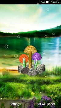 Mushroom Bubbles LiveWallpaper screenshot 1
