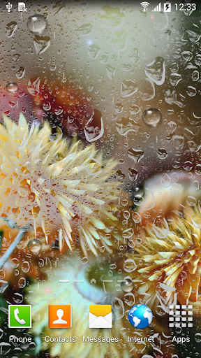 Autumn Flowers Live Wallpaper screenshot 1