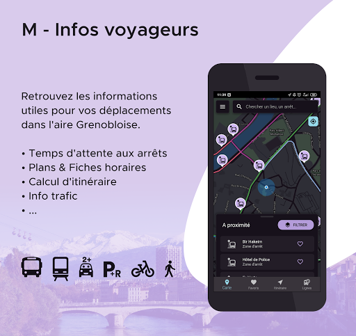 M - Infos voyageur, Mobilités à Grenoble screenshot 1