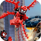 UHD 4K Lego Spider Heroes Wallpaper icon