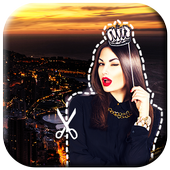 Photo editor for background icon