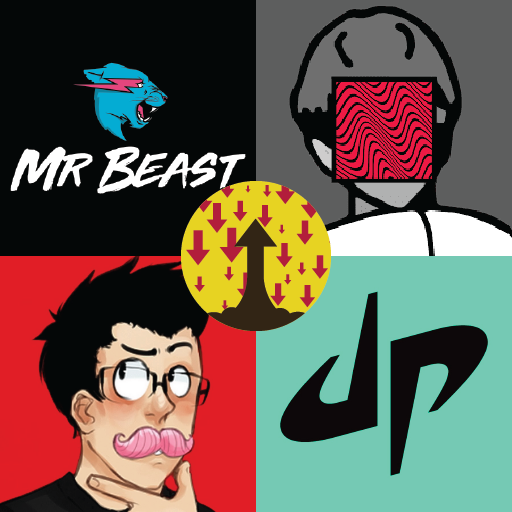 Higher or Lower Tuber Game: More Less YouTubers ▶️ icon