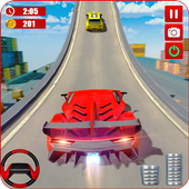 Impossible Mega Ramp Extreme Car Ultimate Stunt 3D icon