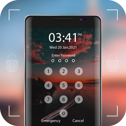 Live Time Password Lock Screen icon
