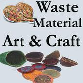 Waste Material Art Craft Videos icon