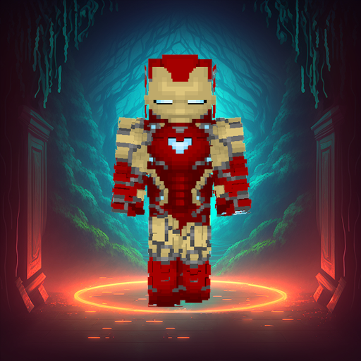 Iron Man Skin for Minecraft icon
